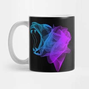 Dramabite Lion linear Mug